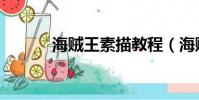 海賊王素描教程(海賊王素描)