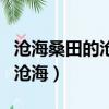 滄海桑田的滄海指的是什么意思（滄海桑田的滄海）