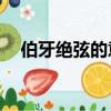 伯牙絕弦的意思20字（伯牙絕弦的意思）
