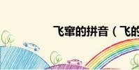 飛竄的拼音(飛的拼音)