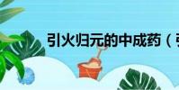 引火歸元的中成藥(引火歸元)