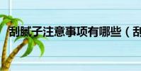 刮膩子注意事項有哪些(刮膩子注意事項)