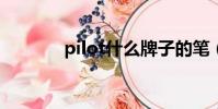 pilot什么牌子的筆(pilots)