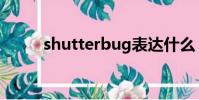 shutterbug表達什么(shutter)