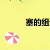 寨的組詞拼音部首（寨的組詞）