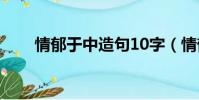 情郁于中造句10字(情郁于中造句)