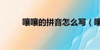 嚷嚷的拼音怎么寫(嚷嚷的拼音)