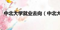 中北大學就業去向(中北大學就業怎么樣)