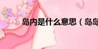 島內是什么意思(島島是什么梗)