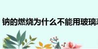 鈉的燃燒為什么不能用玻璃表面皿(表面皿)