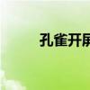 孔雀開屏是什么意思（孔雀開屏）