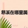 慈溪在哪里屬于哪個省哪個市（慈溪在哪里）