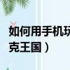 如何用手機玩洛克王國游戲（如何用手機玩洛克王國）