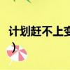 計劃趕不上變化是什么意思（計劃趕不上變化）