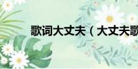 歌詞大丈夫(大丈夫歌曲陳小春)