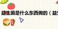 益生菌是什么東西做的(益生菌是什么東西)