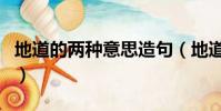 地道的兩種意思造句(地道造句兩種意思造句)