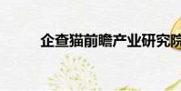 企查貓前瞻產業研究院(企查貓)