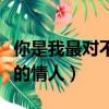 你是我最對不起的情人歌詞（你是我最對不起的情人）