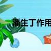 潘生丁作用和副作用?（潘生丁的作用）
