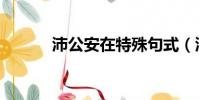 沛公安在特殊句式(沛公安在)