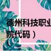 德州科技職業學院德州校區（德州職業技術學院代碼）