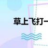 草上飛打一漢字（草上飛打一字謎底）