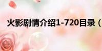 火影劇情介紹1-720目錄(火影劇情分析)