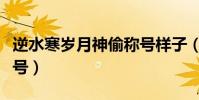 逆水寒歲月神偷稱號樣子(逆水寒歲月神偷稱號)