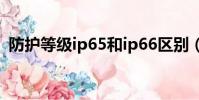 防護等級ip65和ip66區別(防護等級ip65)
