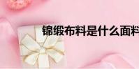 錦緞布料是什么面料(錦緞)