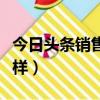 今日頭條銷售專員前景（今日頭條銷售崗怎么樣）