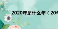 2020年是什么年(20年是什么年)