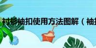 襯衫袖扣使用方法圖解(袖扣使用方法圖解)