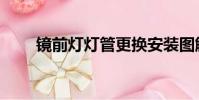 鏡前燈燈管更換安裝圖解(鏡前燈)