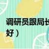 調研員跟局長什么區別（調研員和副局長哪個好）