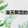 漫天飄雪的唯美詩句（形容雪大的成語）