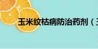 玉米紋枯病防治藥劑(玉米紋枯病)