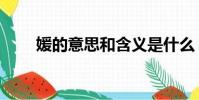 媛的意思和含義是什么(媛的意思)