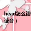 head怎么讀音英語怎么讀音發音（head怎么讀音）