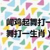 聞雞起舞打一生肖謎底是是什么生肖（聞雞起舞打一生肖）