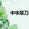 中華菜刀品牌（中華菜刀和三德刀）