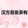 漢方育發茶有副作用嗎（漢方育發素怎么樣）