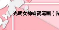 光明女神蝶簡筆畫(光明女神蝶)