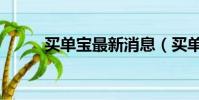 買單寶最新消息(買單寶是什么)