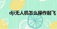 dji無人機怎么操作起飛(dji無人機)