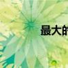 最大的嚙齒動物（嚙齒動物）