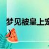 夢見被皇上寵幸是什么意思（寵幸是什么意思）