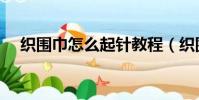 織圍巾怎么起針教程(織圍巾怎么起針)