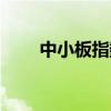 中小板指數基金排名（中小板指數）
